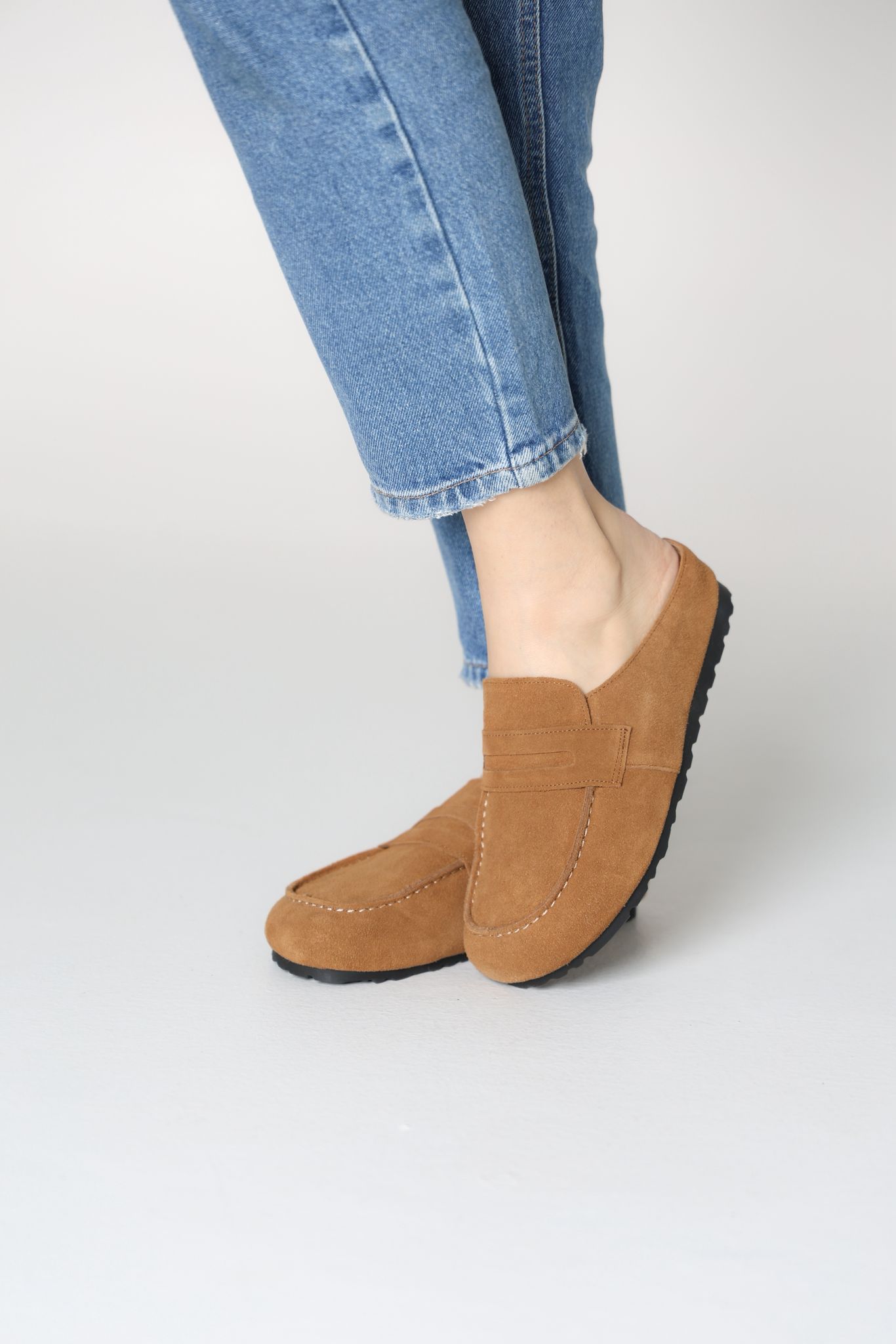 سليبر شمواه باللون الكاميل