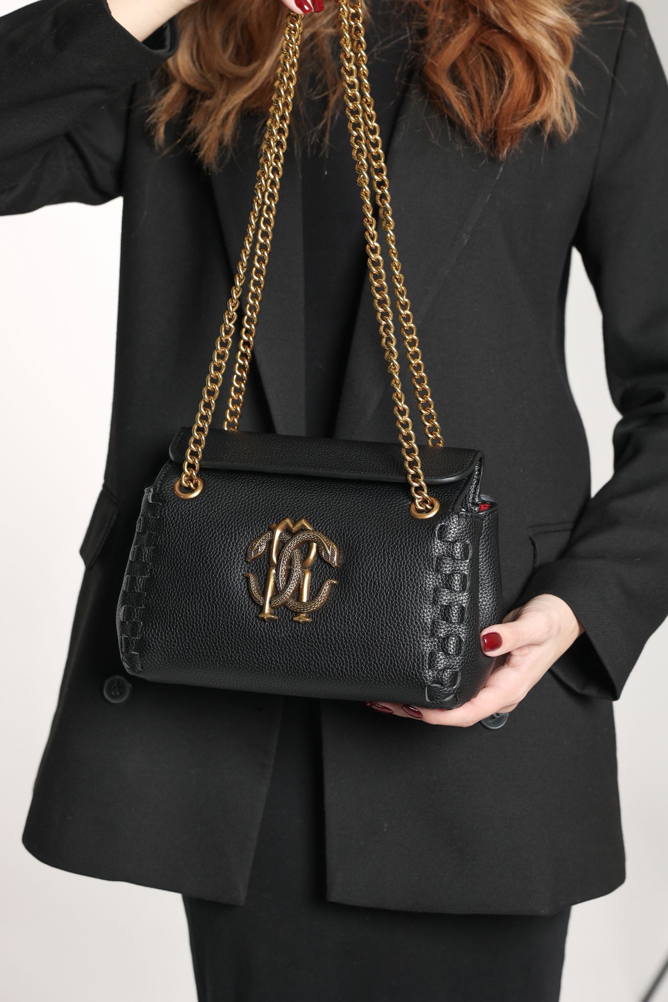 حقيبه روبورتور كفالي الايطاليه بحجم وسط